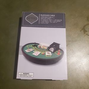 Mini Blackjack Table Set With All Accessories
